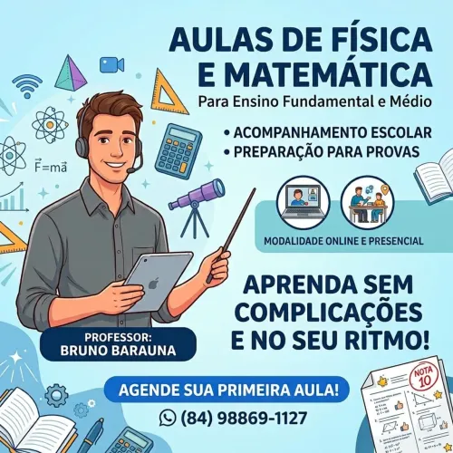 Professor particular de matemática e física