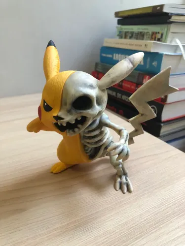 Pikachu colecionador. 3D impresso.