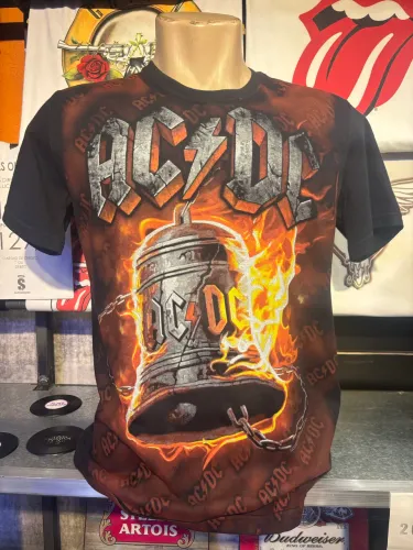 Camiseta AC DC Oficial tamanho P