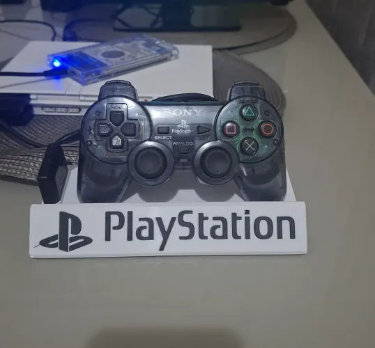 Controle Original Playstation Translúcido