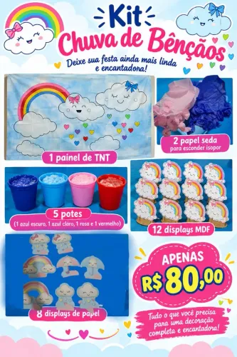 Vendo kit chuva de bênçãos 80,00 