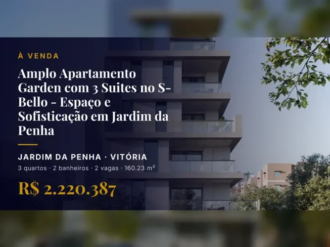 Incrível Apartamento Garden com 3 Suítes em Jardim da Penha - Conforto e Exclusividade