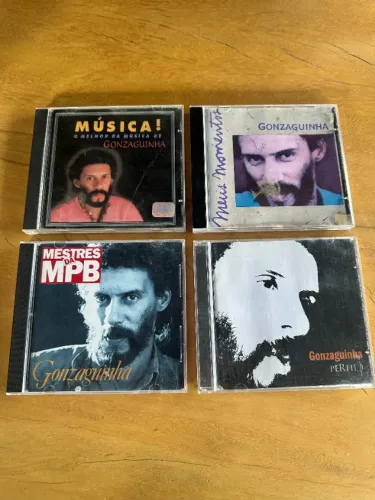 Gonzaguinha - Lote c/ 4 CDS