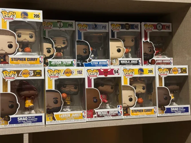 Funko Pop NBA Original Novo e Lacrado - Diversos Jogadores