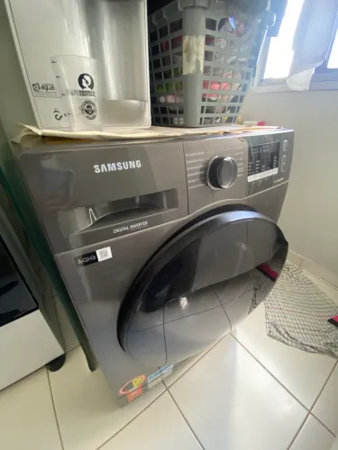 Lava e Seca WD11A com Ecobubble Inox 127V 11kg + 7kg