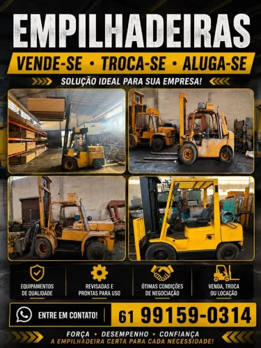 Empilhadeira hyster a diesel a venda barato