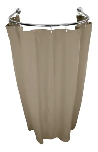 Provador de roupas arco e cortina