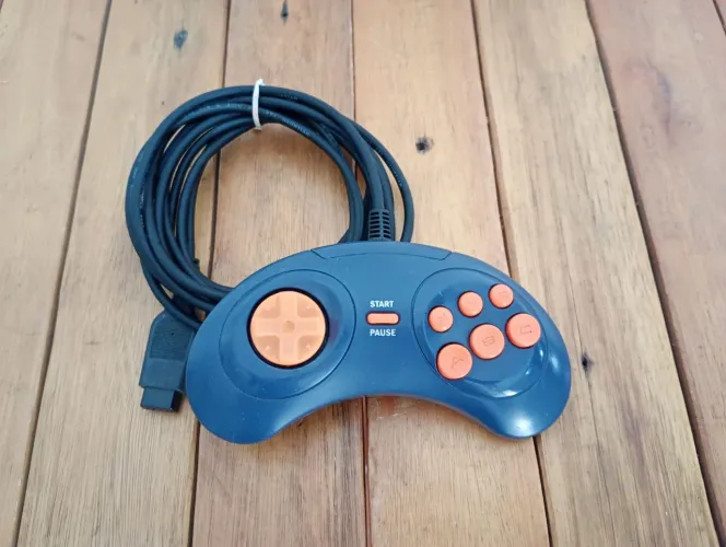Controle original 6 botões para master system 
