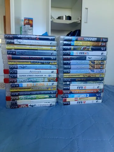 Lote 32 jogos ps3
