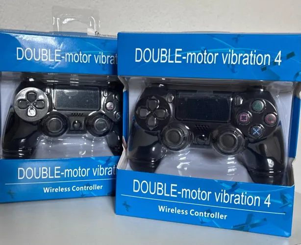 02 Controles de Vídeo Game sem fio para ACABAR LOGO