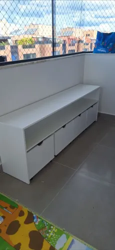 Organizador com 4 baús 
