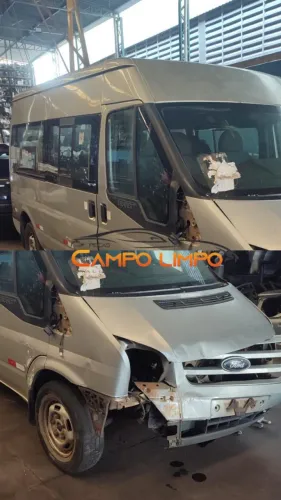 SUCATA FORD TRANSIT 350L BUS 2.2 DIESEL 2013  (RETIRADA DE PEÇAS)  