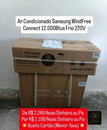 Ar Condicionado Samsung WindFree Connect 12.000Btus 220V