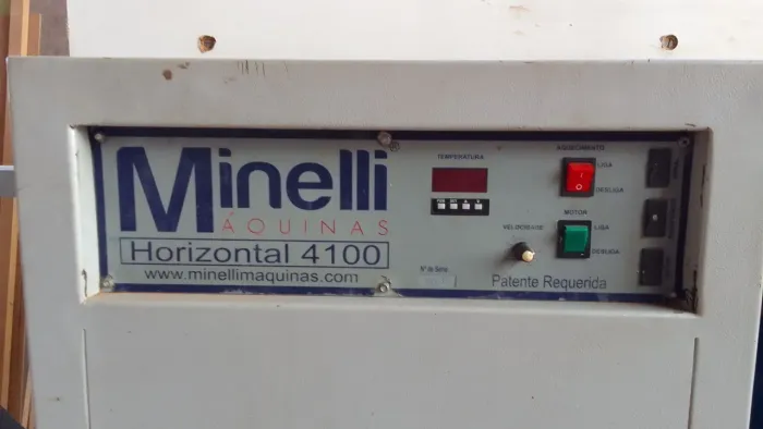 ? Oportunidade! Coladeira de Borda Minelli Horizontal 4100 - Pronta para Trabalhar