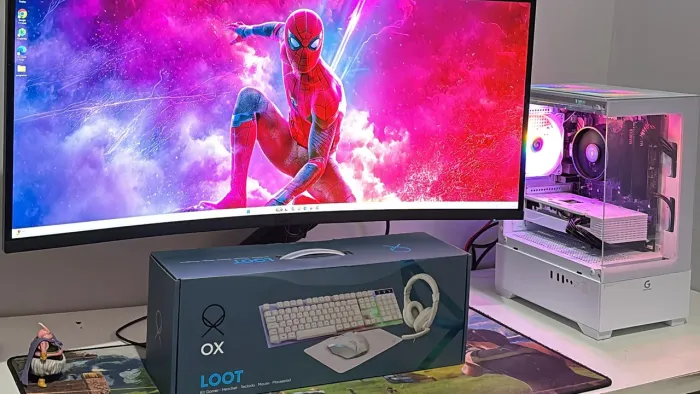 Vendo ou troco pc gamer completo novo - r5 5500 + rx 5600XT 6gb + monitor 24 + kit