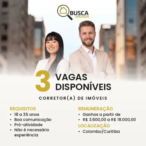 Corretor(a) de Imóveis - 03 vagas