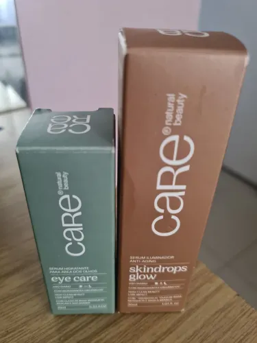 kit care natural beauty skindrops glow e eye care