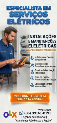 Precisando de eletricista?