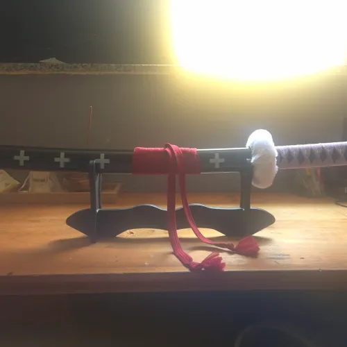 Katana japonesa de plástico - Ótimo para colecionadores