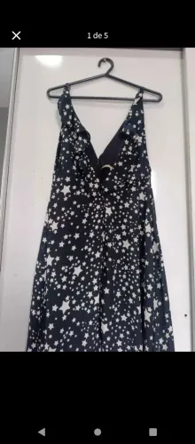 Vestido soltinho estrelas tamanho P