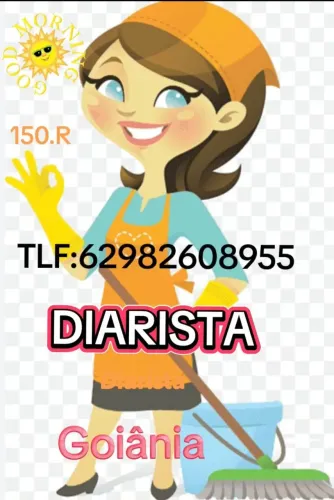 DIARISTA disponível 
