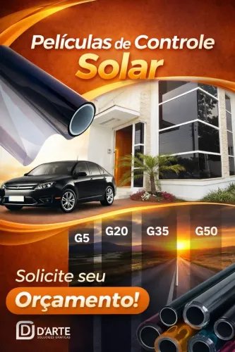 Películas de controle solar