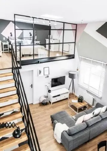 Mezanino residencial de alto padrão