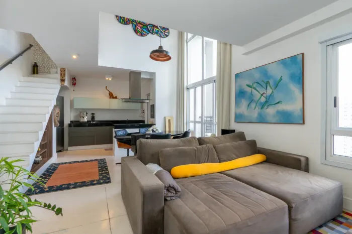Duplex para venda em Panamby com 1 quarto, sendo 1 suíte, 82m²