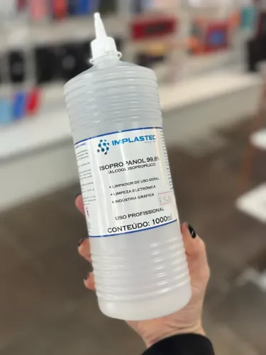 Álcool Isopropílico 1L Limpeza De Componente Eletrônico