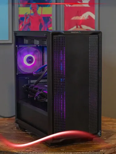 PC Gamer Ryzen 5 5500, 32GB, NVMe 512GB, RX 5700 XT 8GB, Gabinete DeepCool, Fonte 700W