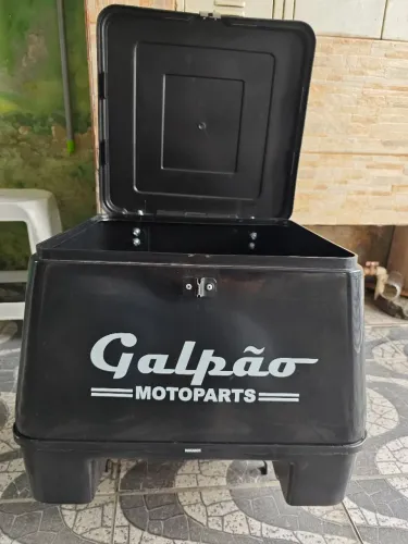 Baú para Moto 90 Litros Gigante - Motoboy / Entregas