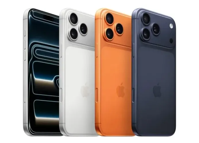 Iphone 17 Pro Max 256gb / Laranja/Prata/ Blue