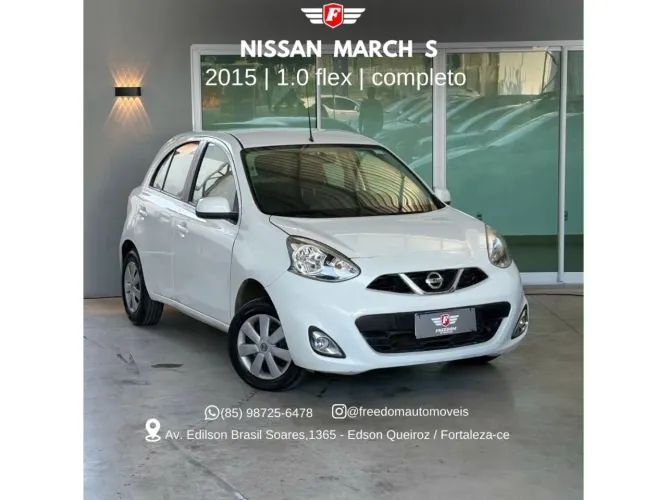 Nissan March S 1.0 16V Flex Fuel 5P 2015