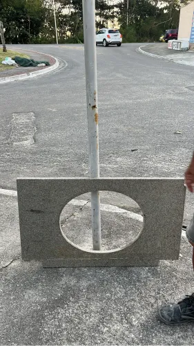 Tampo de granito