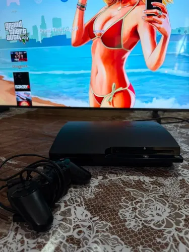Vendo ps3 desbloqueado com vários jogos
