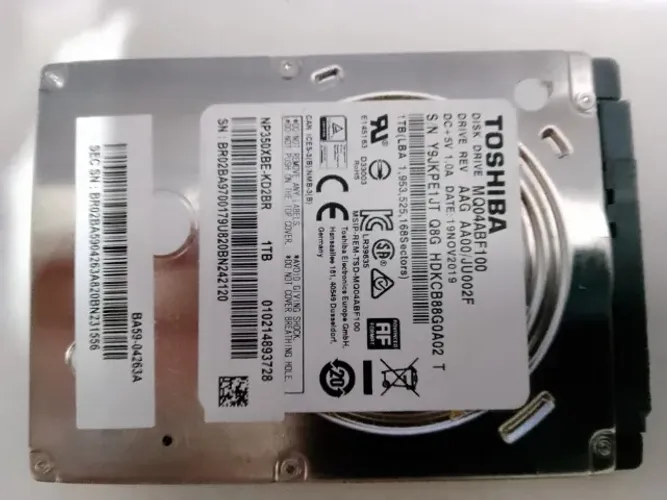 HD TOSHIBA 1TB P/NOTEBOOK