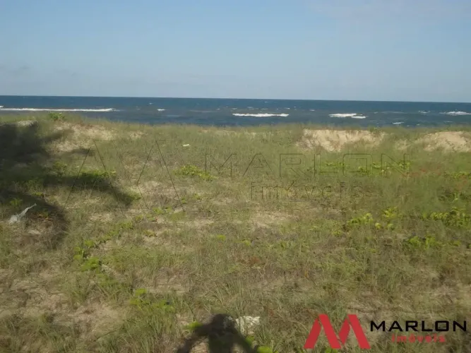 Terreno em Praia de Tabatinga, beira mar, de esquina, 900m².