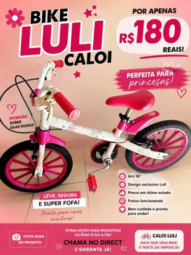 Bike caloi infantil 