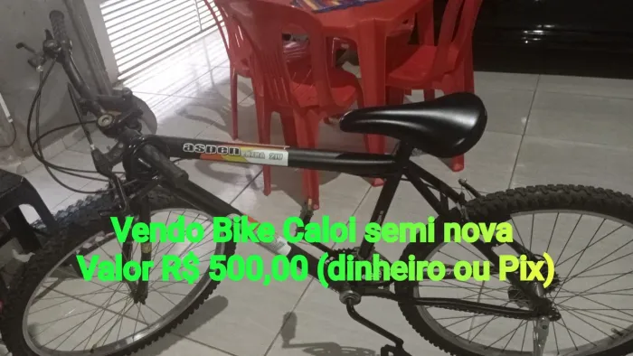 Venda de bicicleta