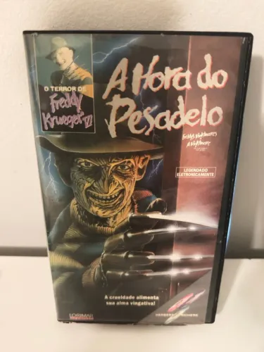 VHS A Hora do Pesadelo O Terror de Freddy Vol 6