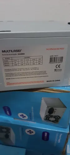 Vendo fonte de alimentação 200w bivolt Multilaser 
