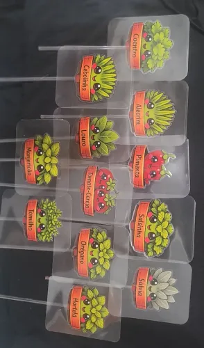 Identificador de horta personalizado 
