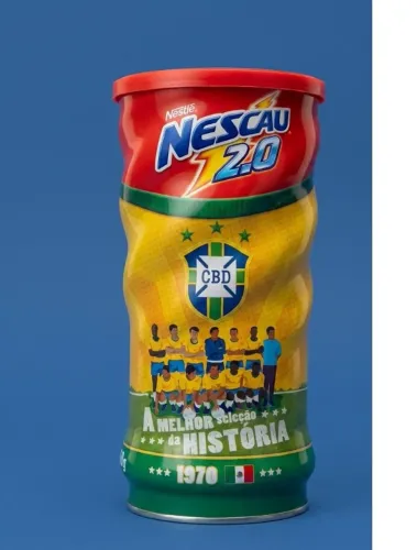 Lata Nescau Copa do Mundo México 1970
