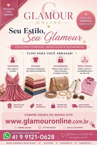 Loja Glamour Curitiba - Valores Promocionais de Inauguração