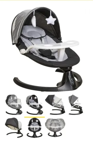 Cadeirinha Balanço Kiddo Loop Automática - Impecável, Na Caixa e Sem Marcas de uso
