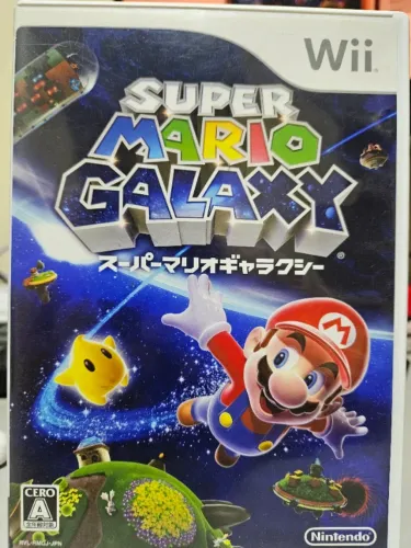 Super Mario Galaxy | Nintendo Wii | Completo CIB | Japones e Testado