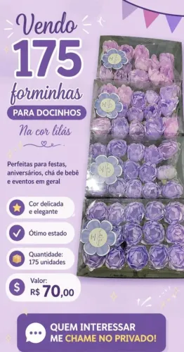 Forminhas de doces
