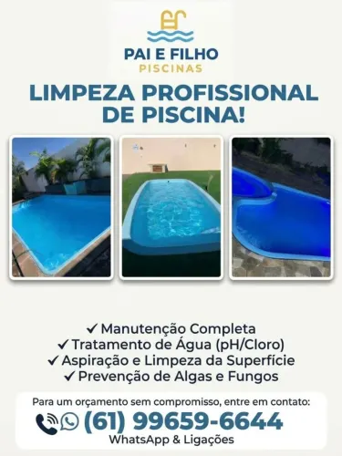 limpeza de piscina