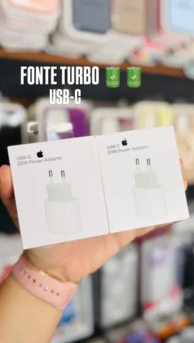 Fonte Turbo Tipo C 20W Premium