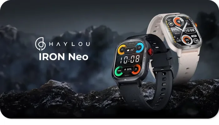Relógio Inteligente Xiaomi Iron Neo com Pulseira extra